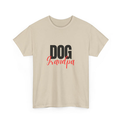 "Dog grandpa" Unisex Cotton Tee