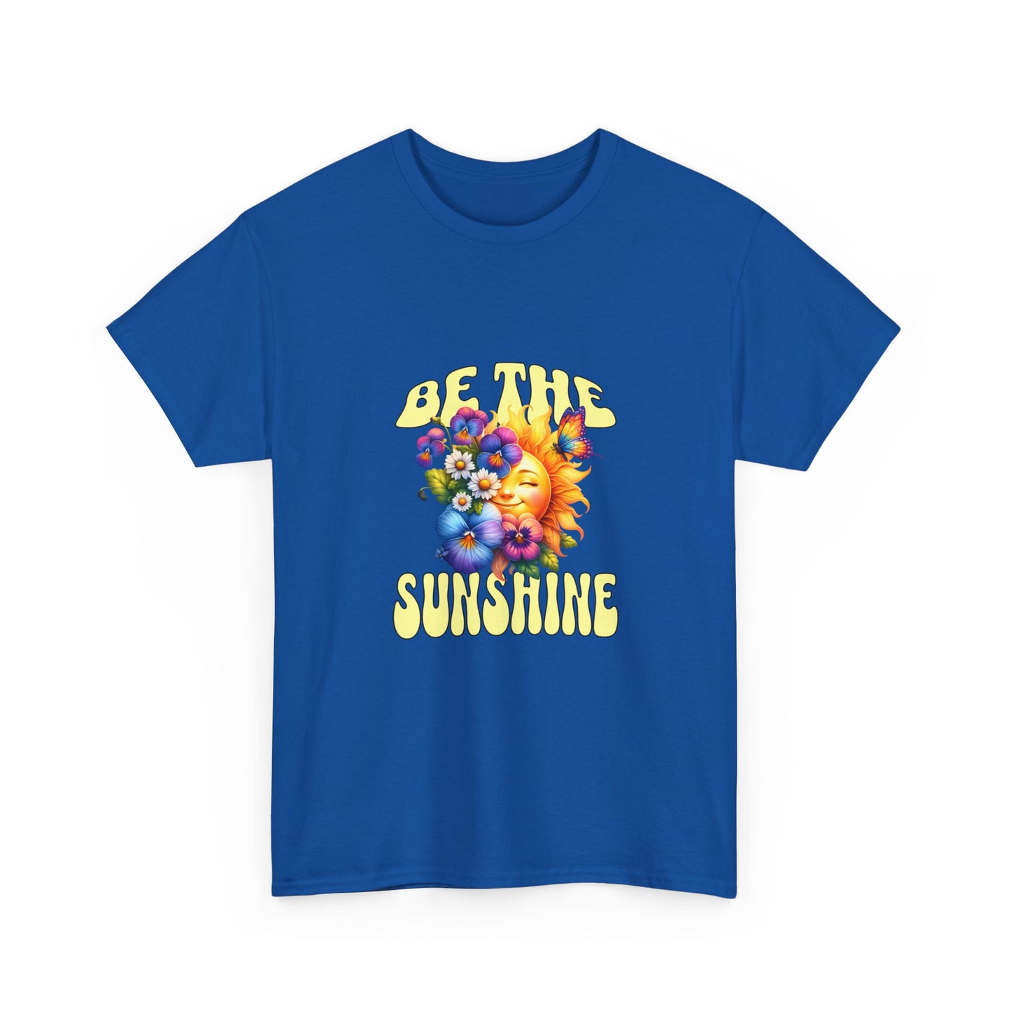 "Be the sunshine" Unisex Cotton Tee