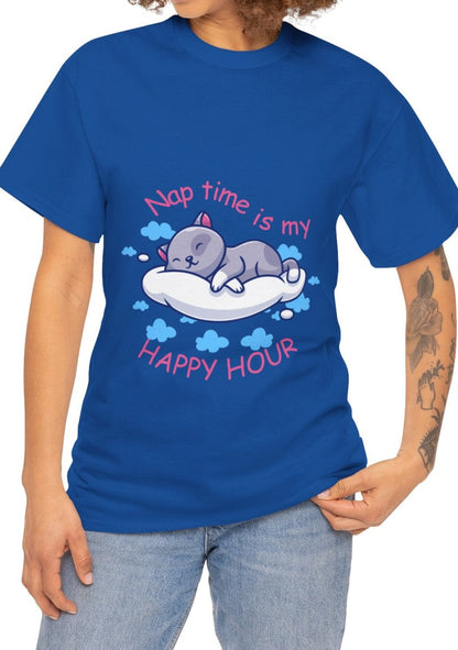 "Nap Time is My Happy Hour" Unisex Tee