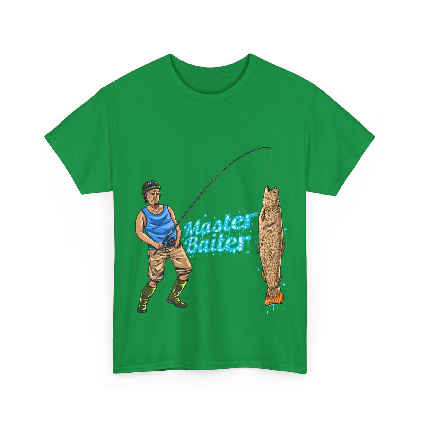 "Master baiter" Unisex Cotton Tee