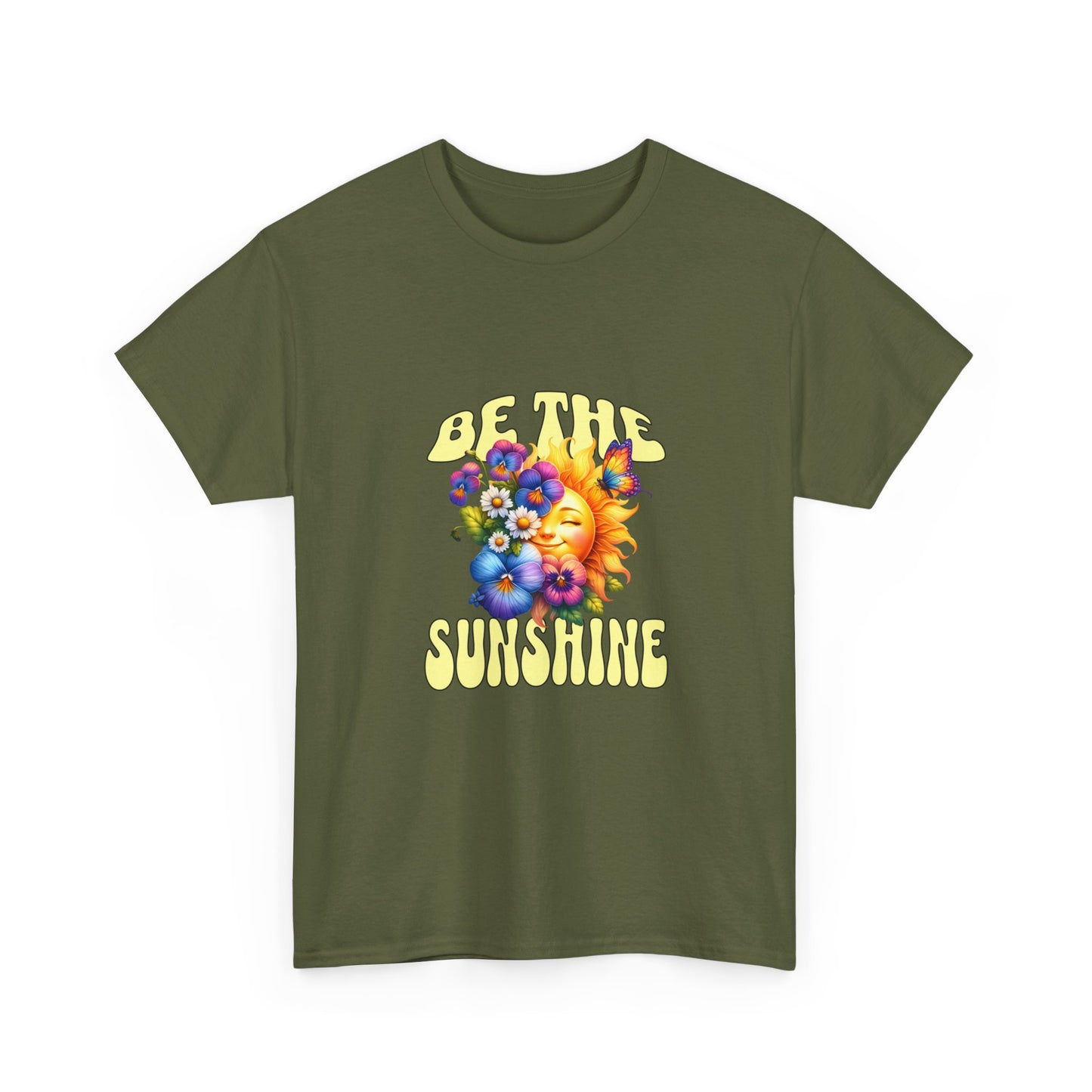 "Be the sunshine" Unisex Cotton Tee