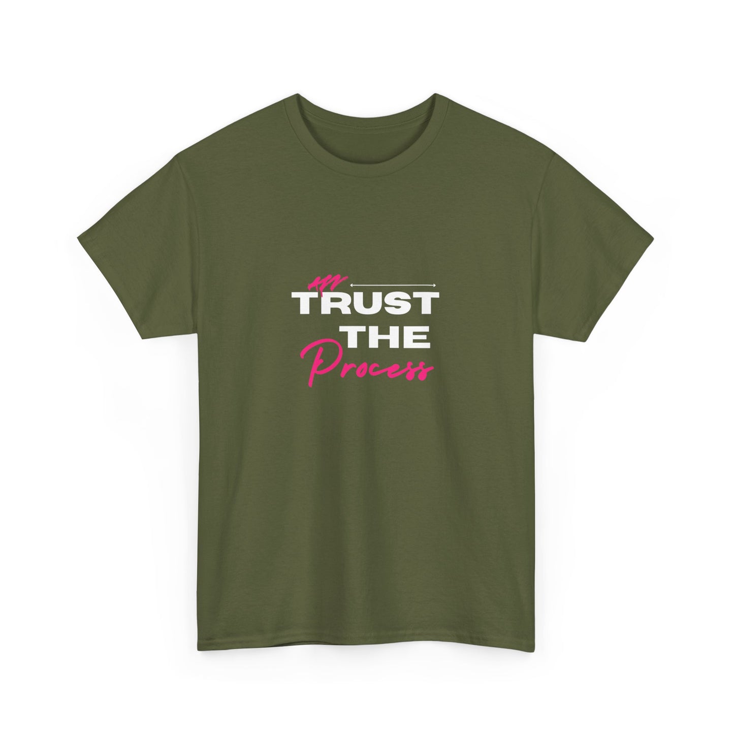 "Trust the process" Unisex Cotton Tee