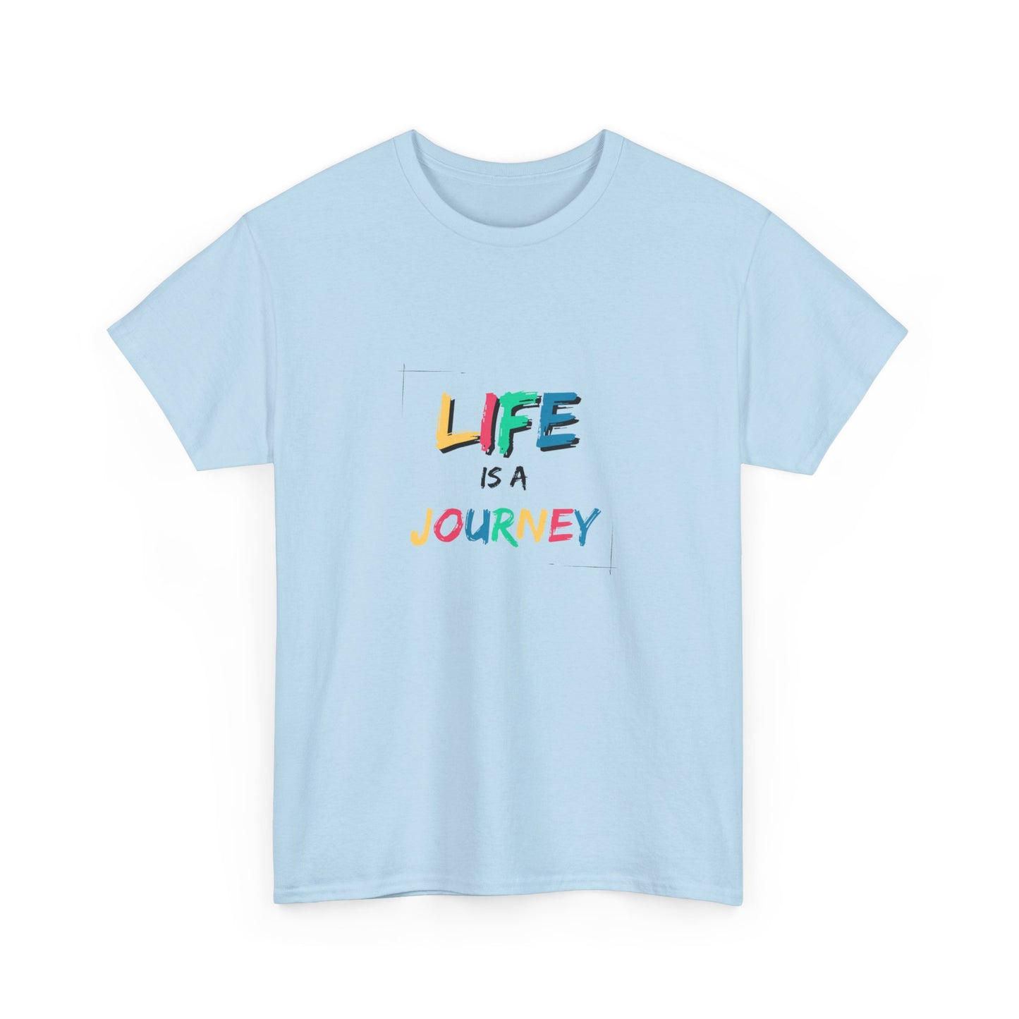 "Life is a journey" Unisex Cotton Tee