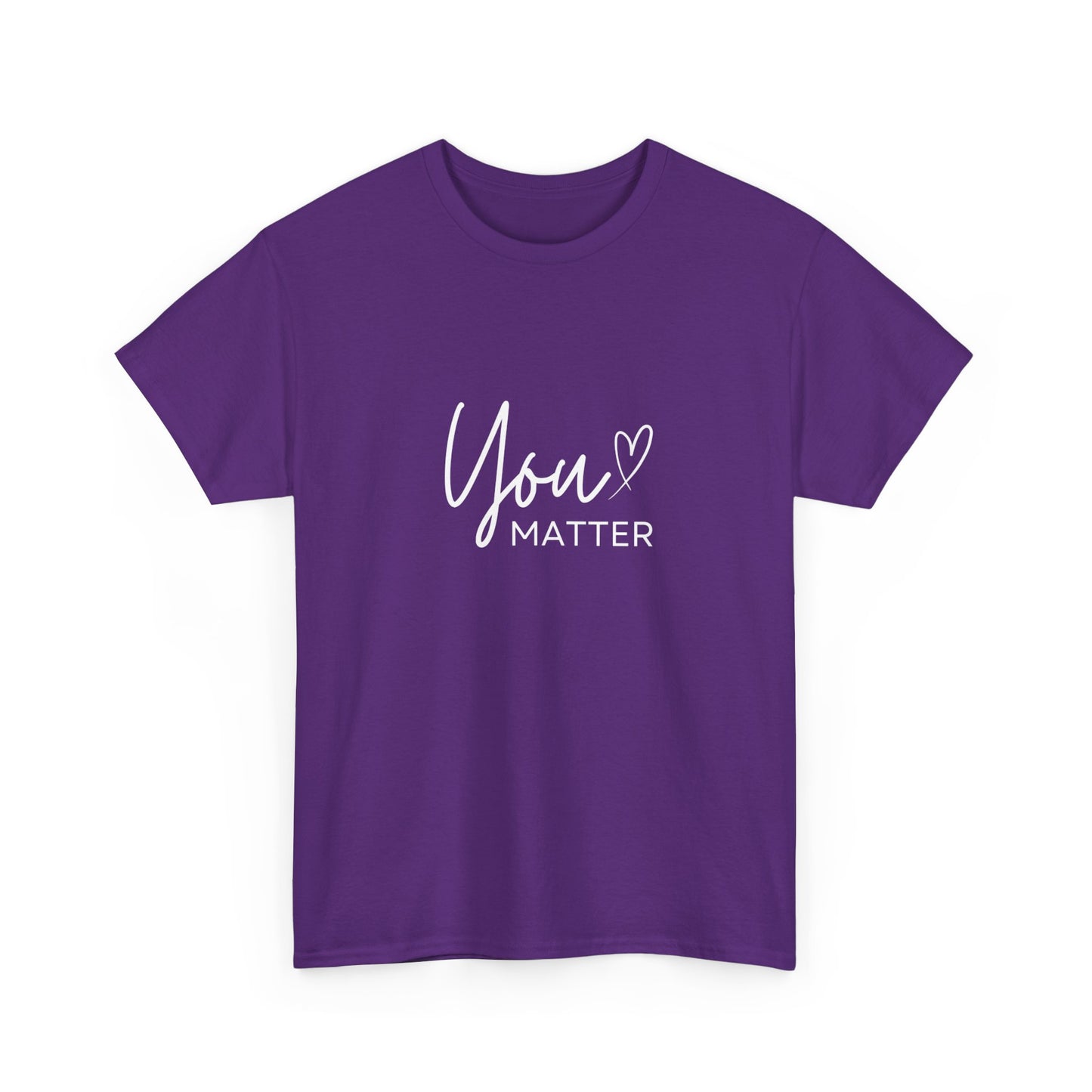 "You matter" Unisex Cotton Tee