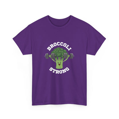 "Broccoli strong" Unisex Cotton Tee