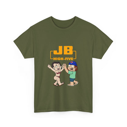 "Jb high five" Unisex Cotton Tee