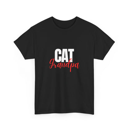 "Cat grandpa" Unisex Cotton Tee