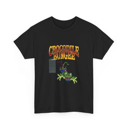 "Crocodile bungee" Unisex Cotton Tee