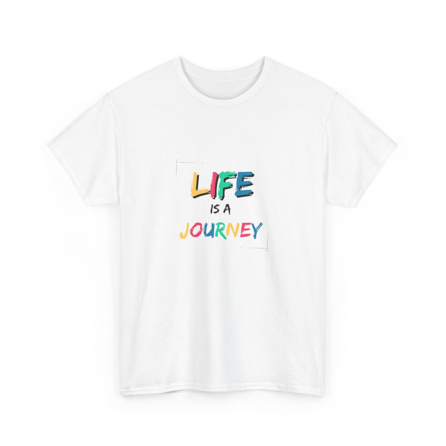 "Life is a journey" Unisex Cotton Tee