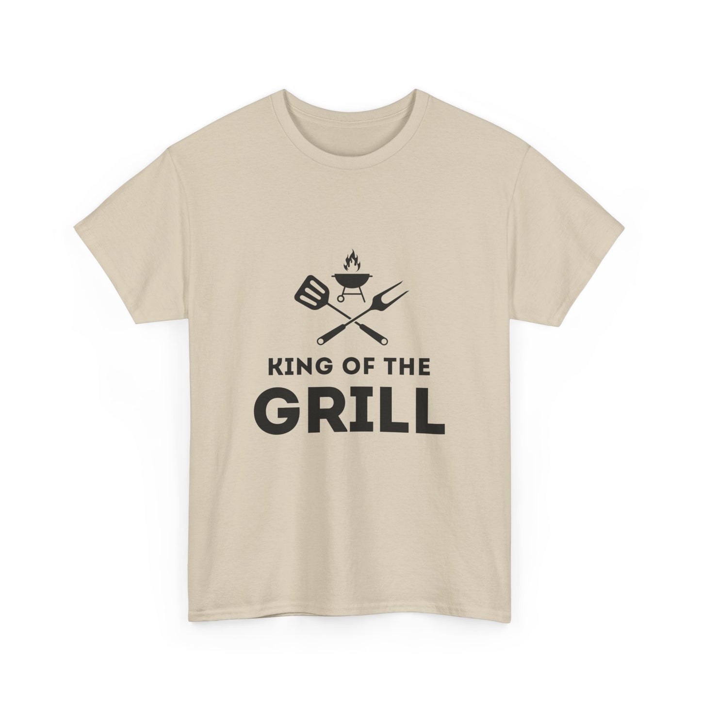 "King of the grill" Unisex Cotton Tee