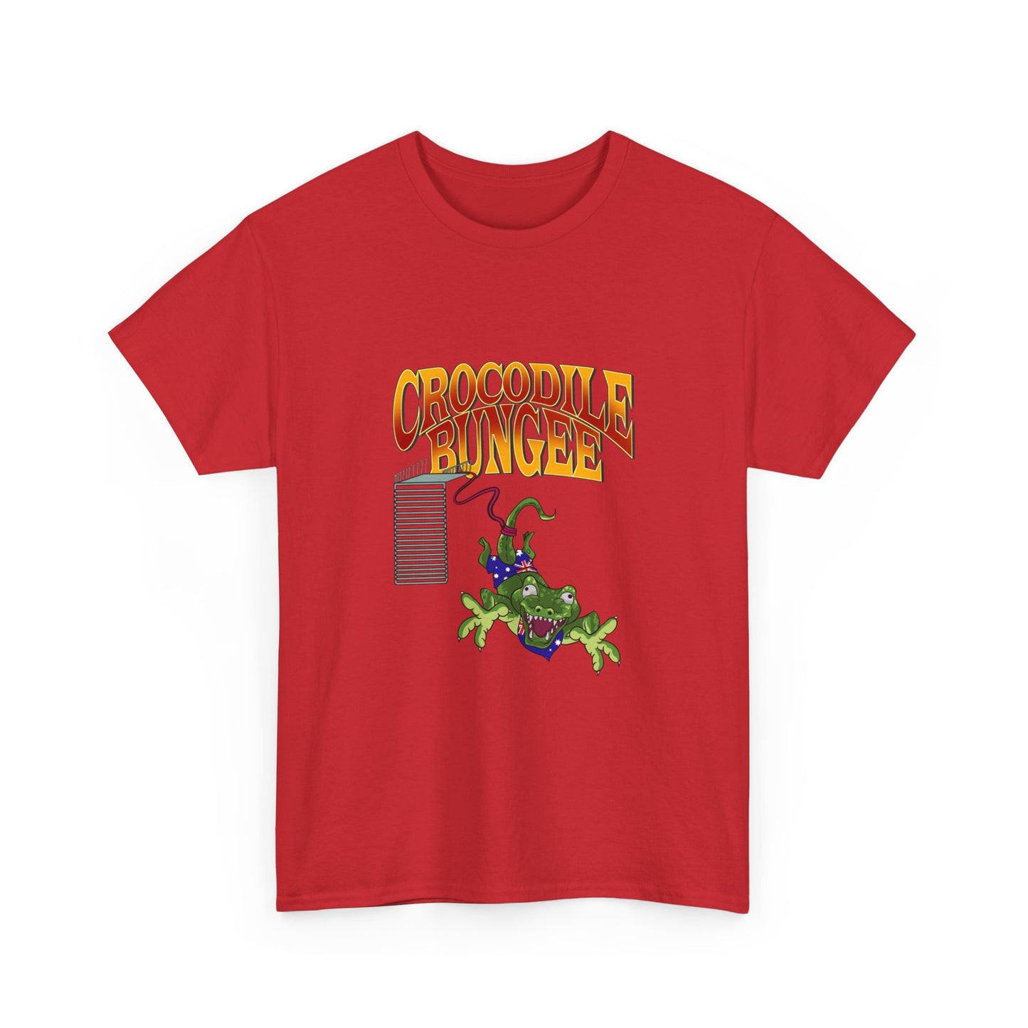 "Crocodile bungee" Unisex Cotton Tee