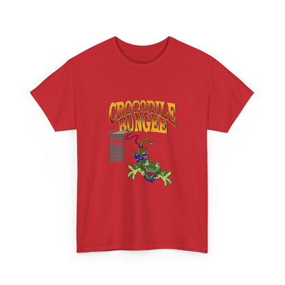 "Crocodile bungee" Unisex Cotton Tee