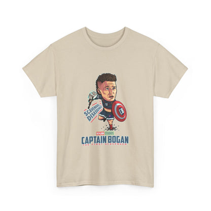 "Captain bogan" Unisex Cotton Tee