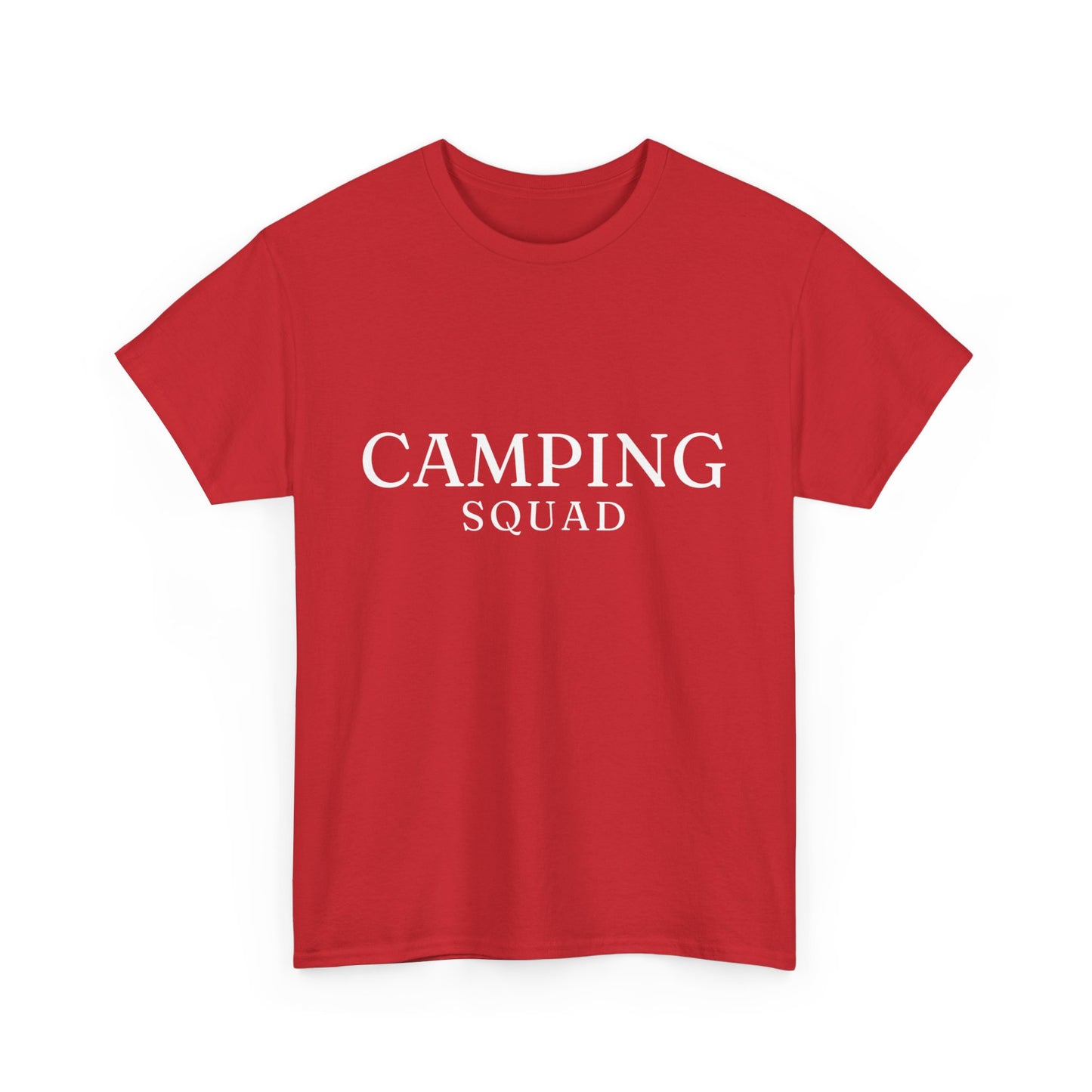 "Camping squad" Unisex Cotton Tee