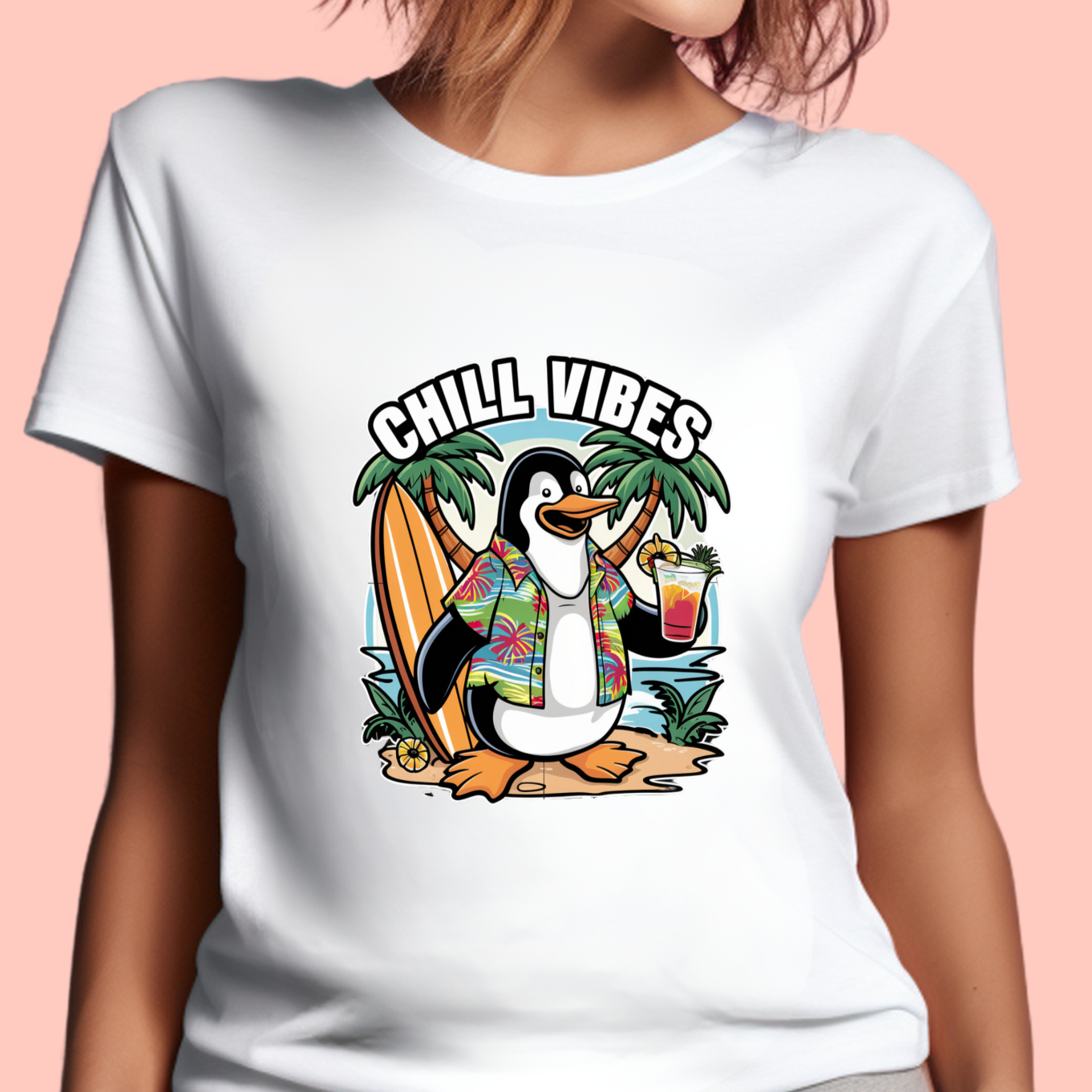 "Chill vibes" Unisex Cotton Tee