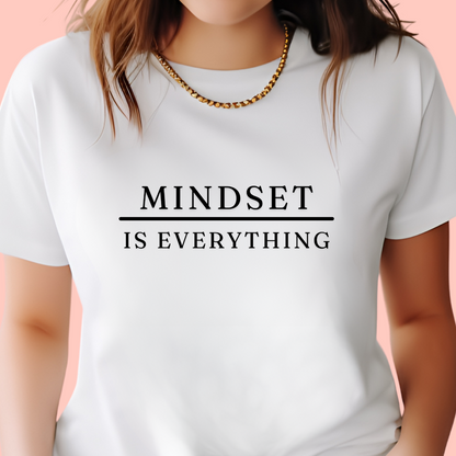 "Mindset is everything" Unisex Cotton Tee