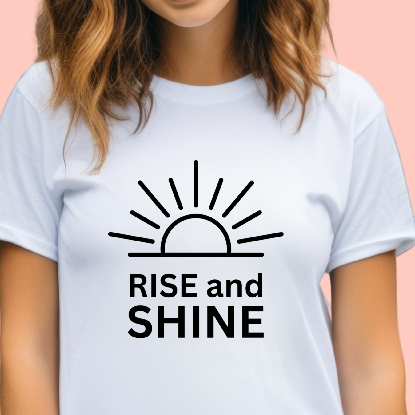 "Rise and shine" Unisex Cotton Tee