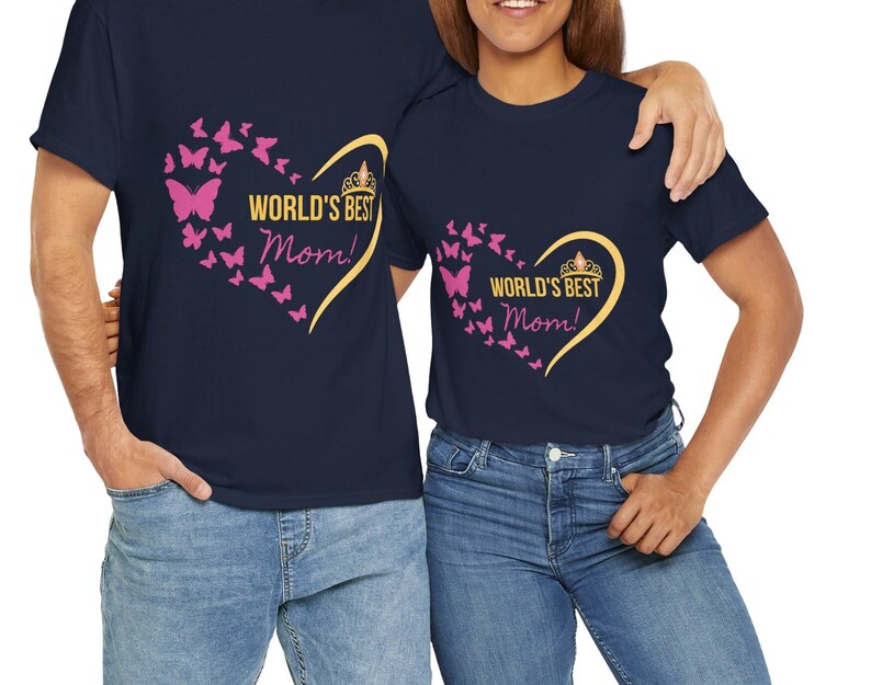 "World's best mom" Unisex Tee