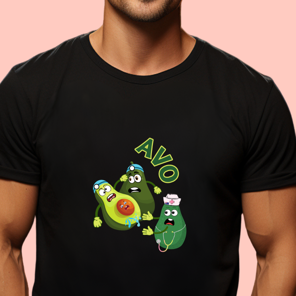 "Avo" Unisex Cotton Tee