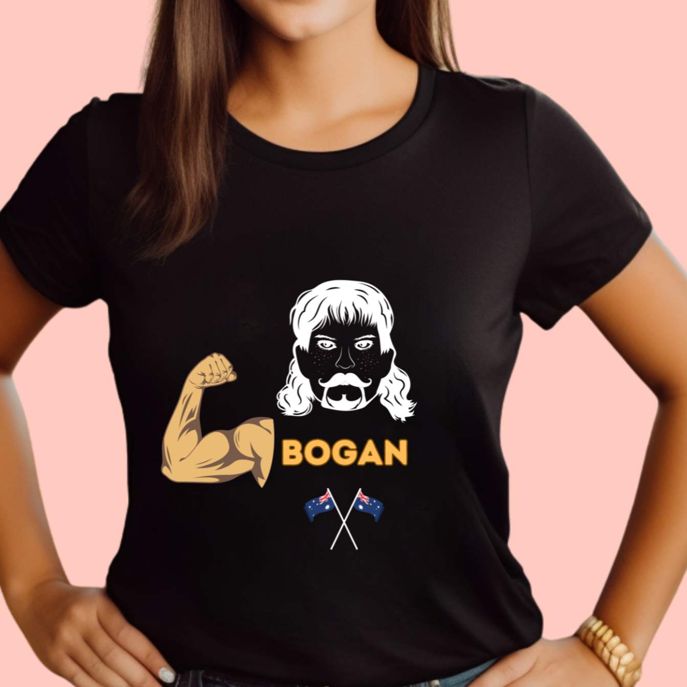 "Bogan" Unisex Cotton Tee