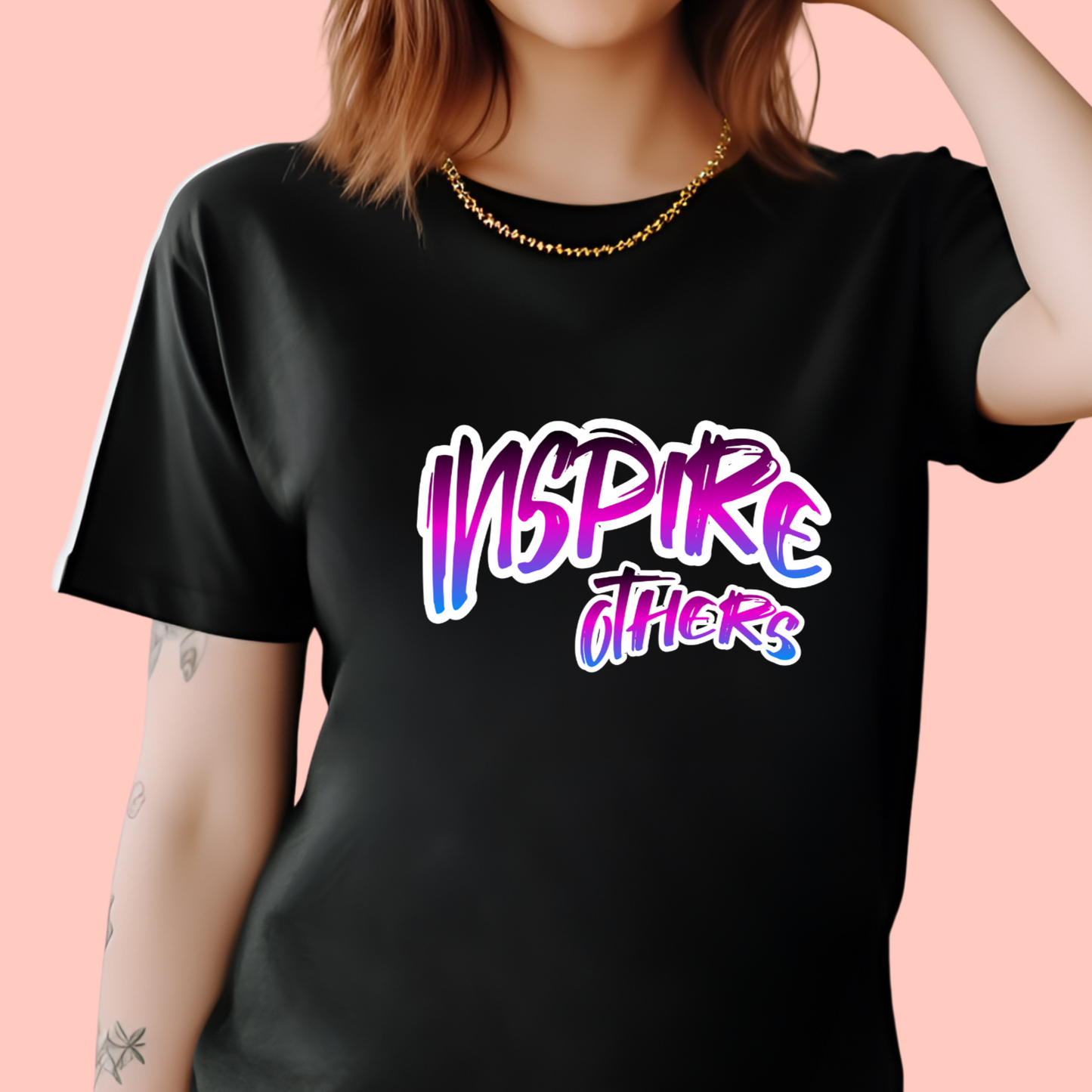 "Inspire others" Unisex Cotton Tee