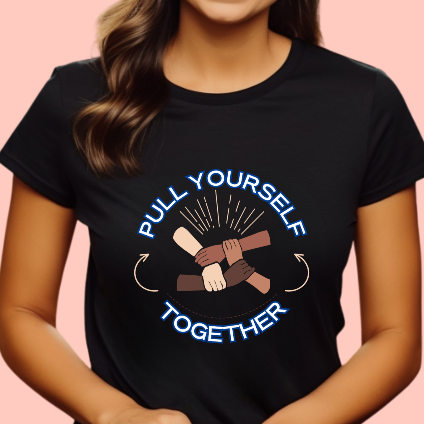 "Pull yourself together" Unisex Cotton Tee