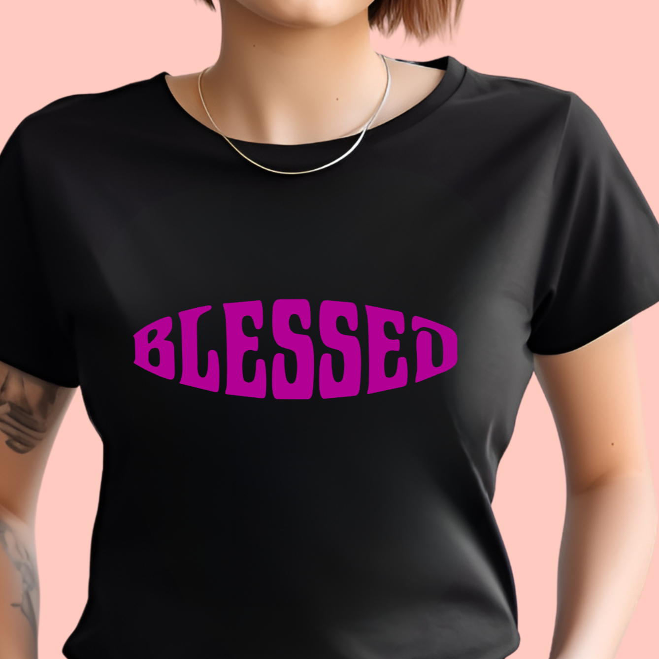 "Blessed" Unisex Cotton Tee