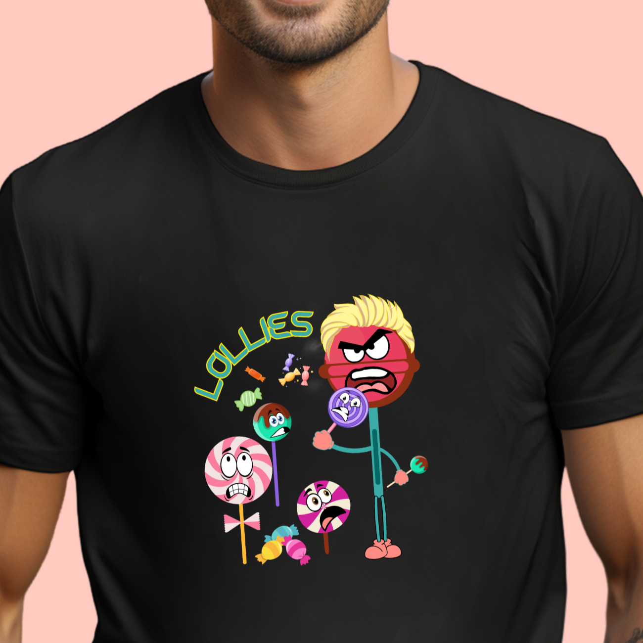 "Lollies" Unisex Cotton Tee