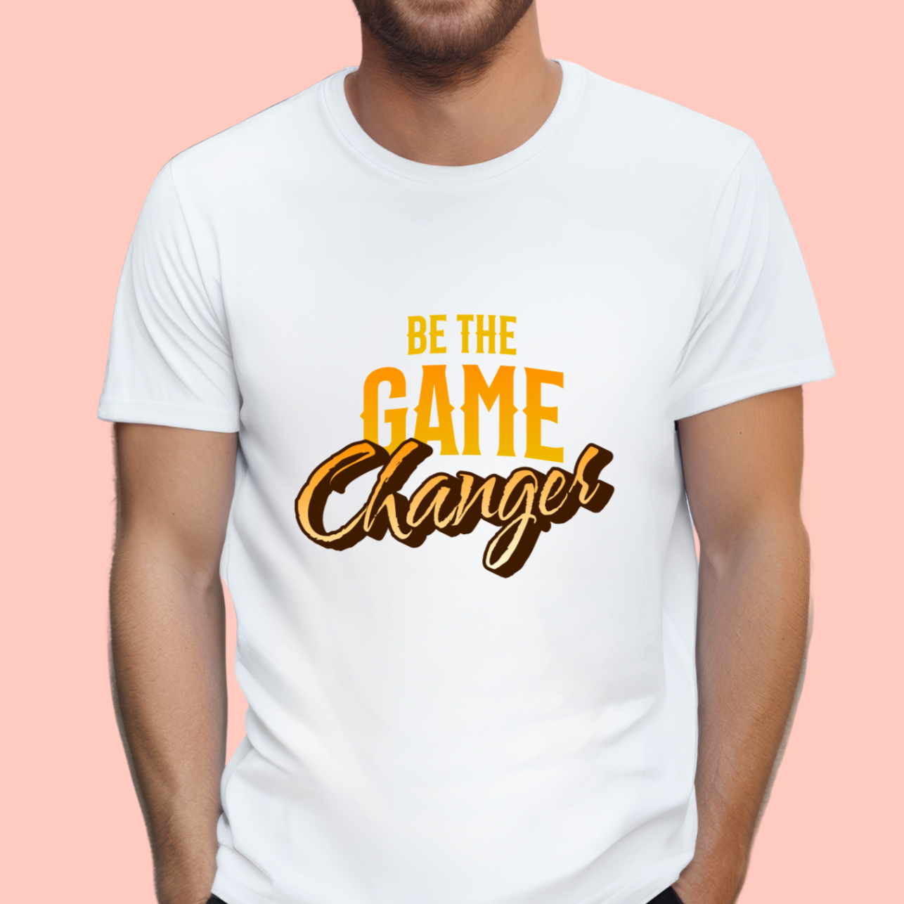 "Be the game changer" Unisex Cotton Tee