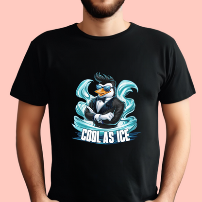 "Cool as ice" Unisex Cotton Tee