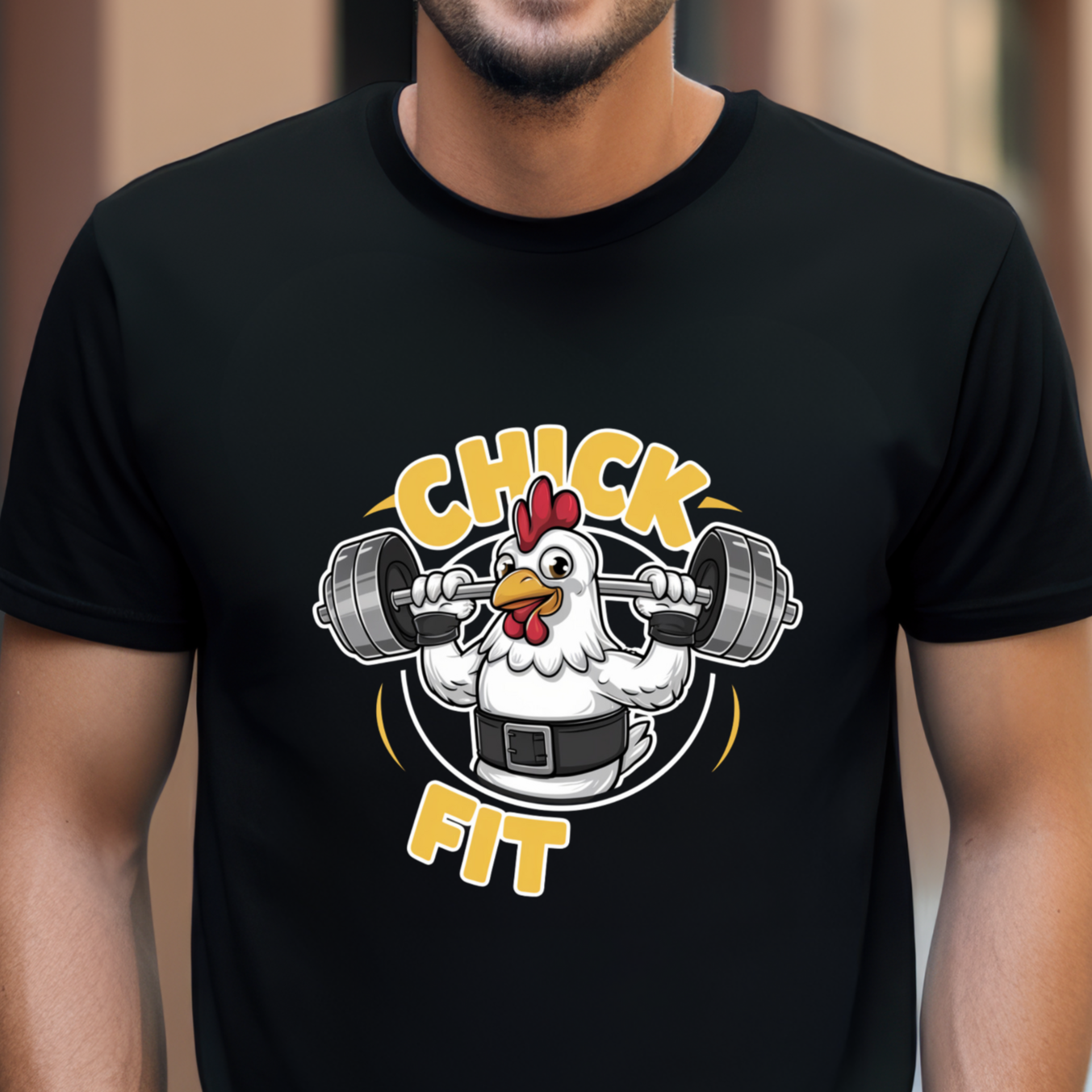 "Chick fit" Unisex Cotton Tee