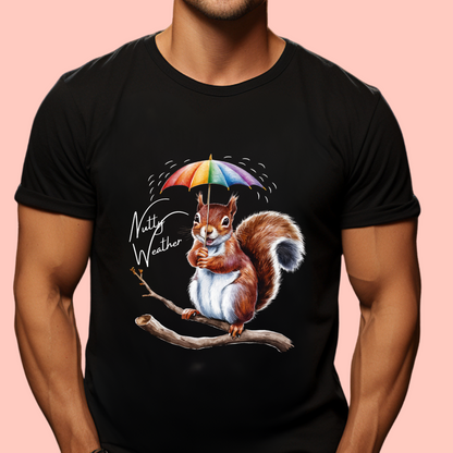 "Nutty weather" Unisex Cotton Tee