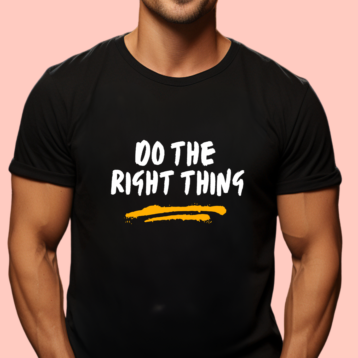 "Do the right thing" Unisex Cotton Tee