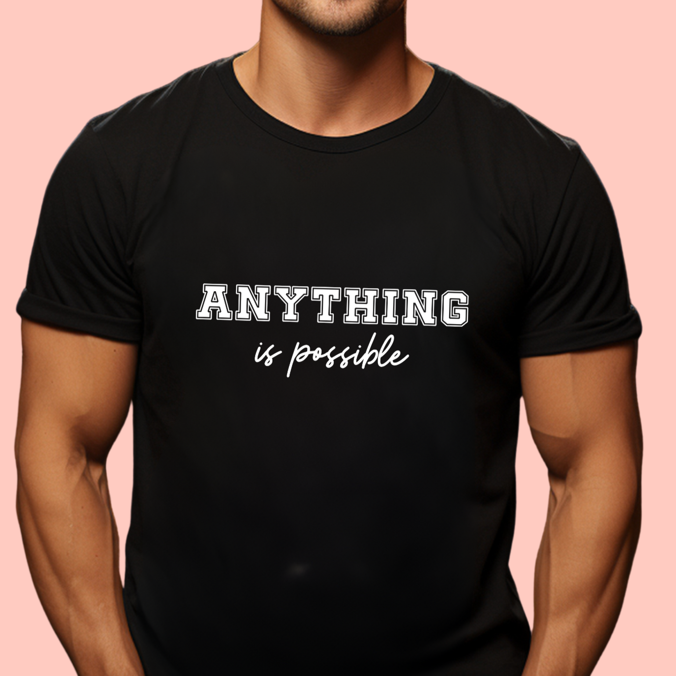 "Anything is possible " Unisex Cotton Tee