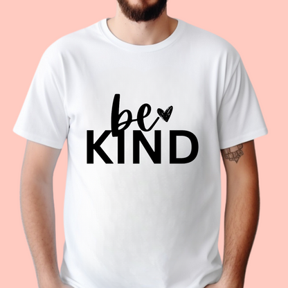 "Be kind" Unisex Cotton Tee