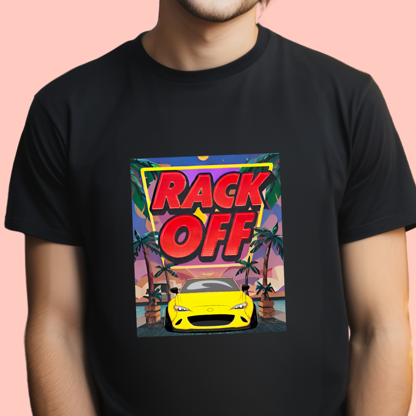 "Rack off" Unisex Cotton Tee