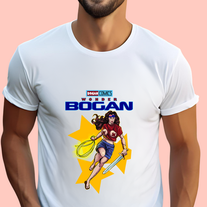 "Wonder bogan" Unisex Cotton Tee