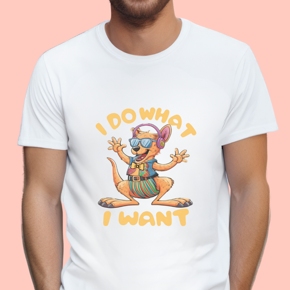 "I do what I want" Unisex Cotton Tee