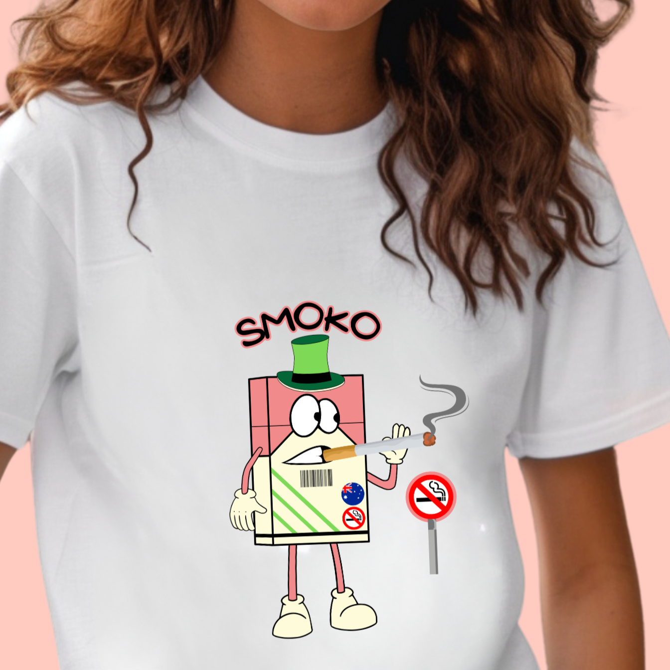 "Smoko" Unisex Cotton Tee