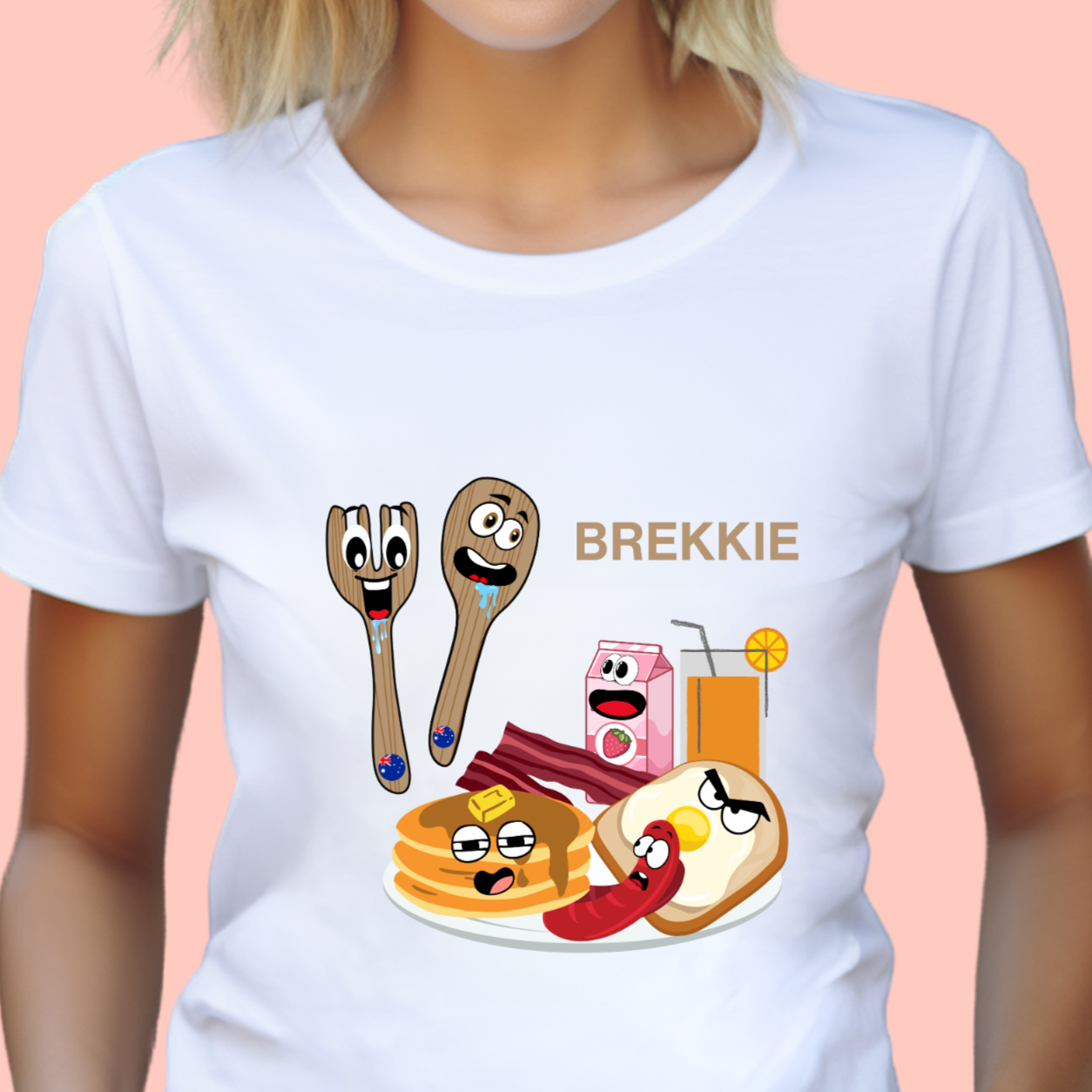 "Brekkie" Unisex Cotton Tee