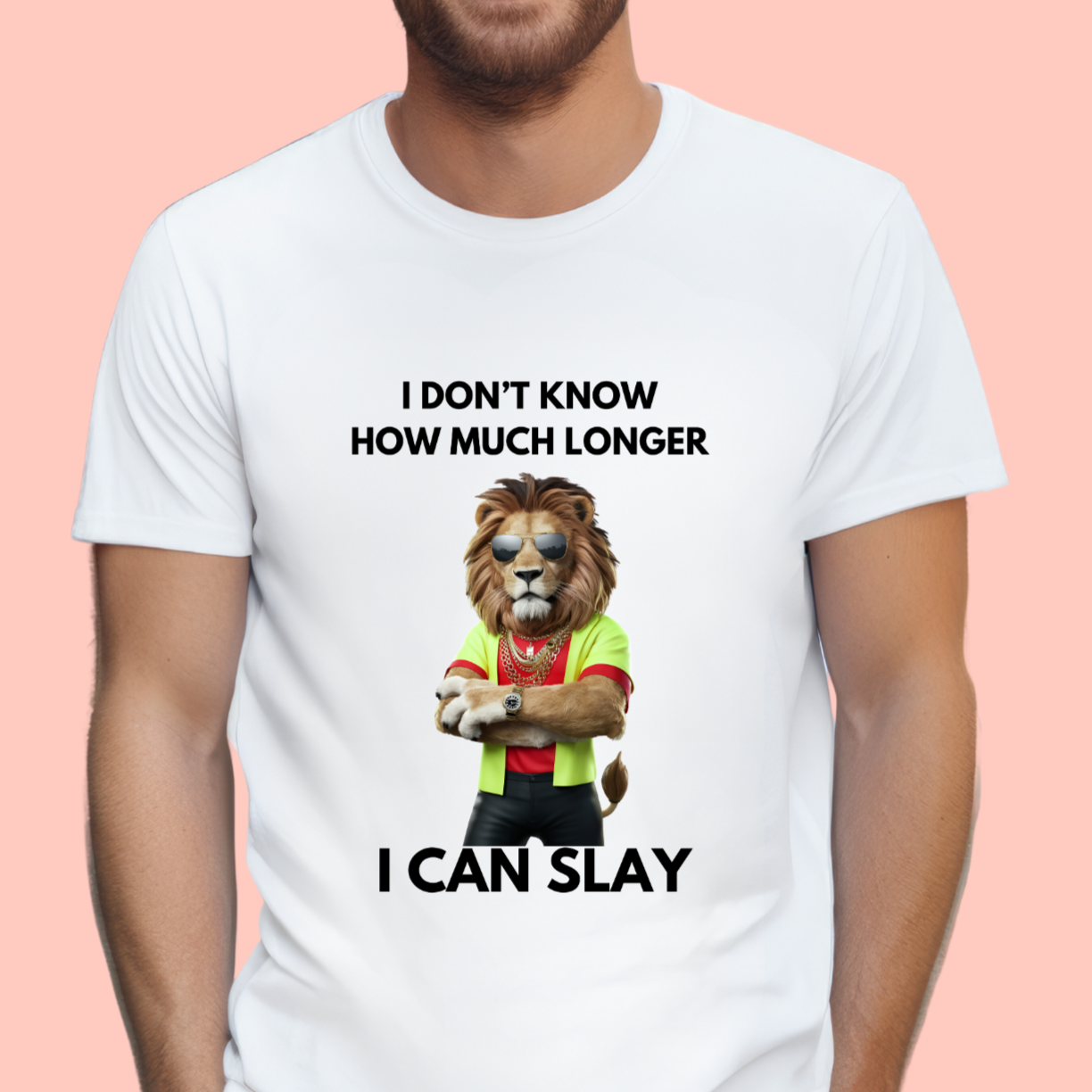 "I don’t know how much longer I can slay" Unisex Cotton Tee