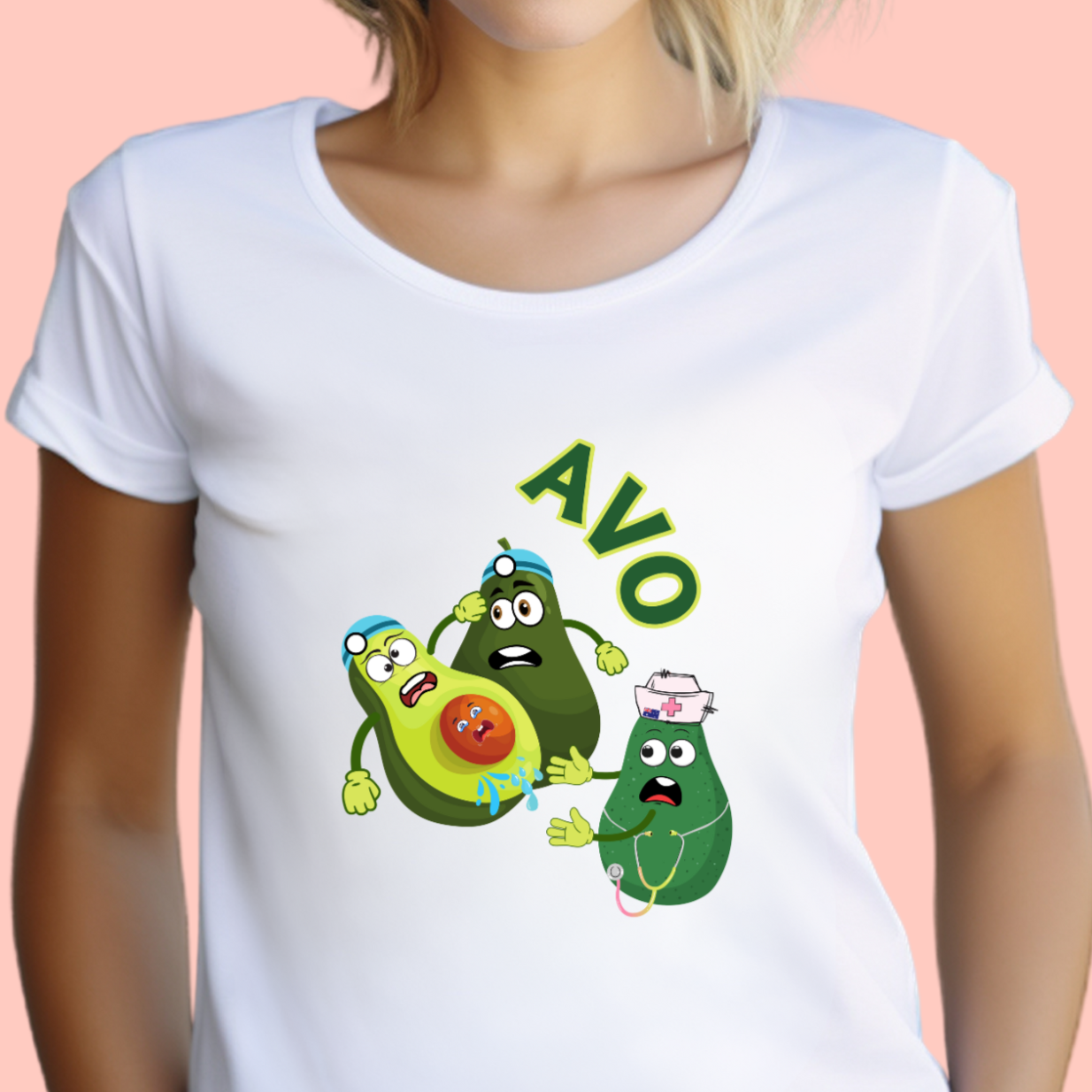 "Avo" Unisex Cotton Tee