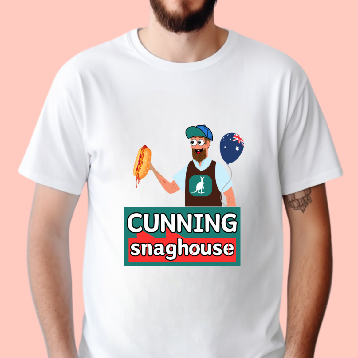 "Cunning snaghouse" Unisex Cotton Tee