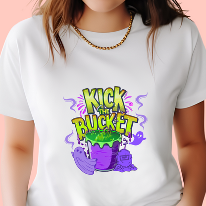 "Kick the bucket" Unisex Cotton Tee