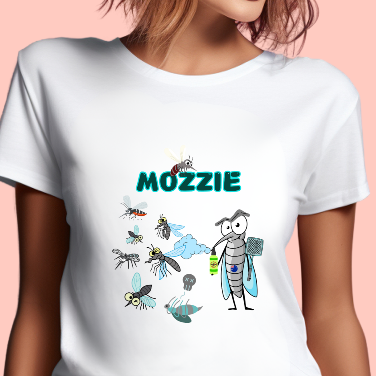 "Mozzie" Unisex Cotton Tee